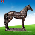 Large size outdoor garden Chinese brass horse sculpture for sale